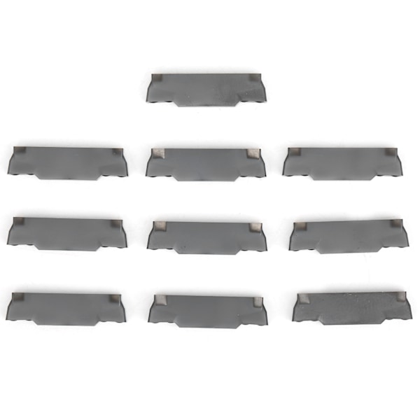 10 stk CNC Drejebænk Vendbare Indsæt Solid Carbide Blad Skære Værktøj MGMN300‑M LDA