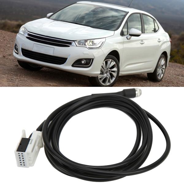 AUX-inngang Lydkabel Adapter ABS Erstatning for Citroen Berlingo 2005 Støtter MP3 Lydformat
