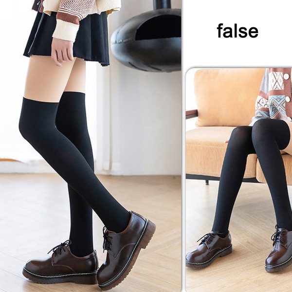 1kpl 150g Thin Velvet Naisten läpinäkymättömät sukkahousut korkeavyötäröllä