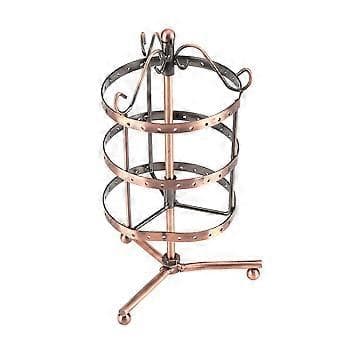 Øredobber Organizer, Roterende Displaystativ, Smykkeholder