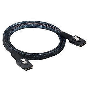 1m MiniSAS SFF-8087 36Pin till 36Pin Datakabel för Högpresterande Server RAIDs Konfigurationer