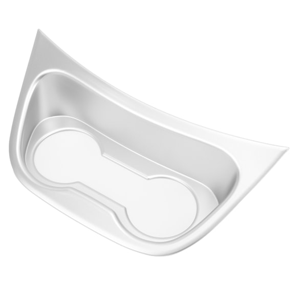 Dekseltrim for koppholder foran, matt forniklet, sterk beskyttelse, stilig vannkobberholderramme, erstatning for Benz Vito W447
