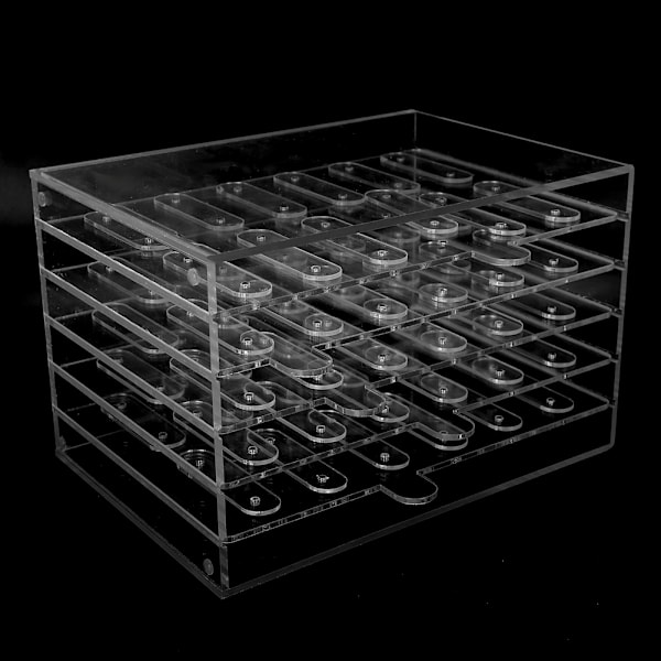 Akryl Neglekunst Display Stativ Magnetisk Adsorption Neglespids Gel Polish Display Bræt Holdere