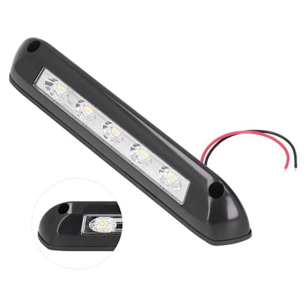 RV LED Markiselysstang Vandtæt 10 Lampeperler Universal Udendørsbelysning til Autocamper 12V/24V