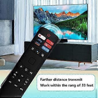 Ersatt ERF3A69 Röstfjärrkontroll för / Smart TV Sub