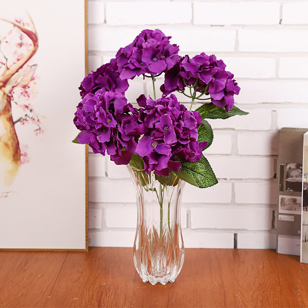 Artificial Fake Simulation Flower Bouquet Home Commercial Party Decor (Lilac )