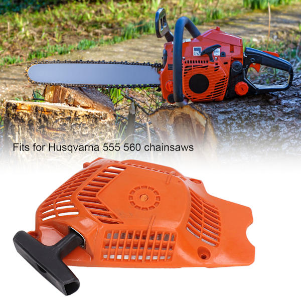 Tilbaketrekksstartstartermontering 505159204 Erstatning for Husqvarna 555 560 motorsag