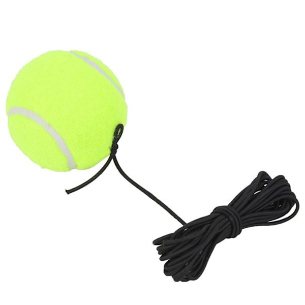 Tennisboll singelträning, tennisboll tennis nybörjarträningsboll med 4M elastisk gummisnöre för singelträning, tennisboll
