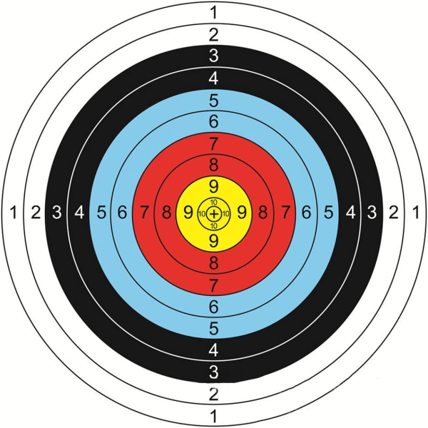 Jousiammuntataulu 30 kpl