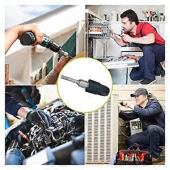 8 1/4 Tommer Rotary Hammer Adapter til SDSPlus og SDSMax i Sort Legeret Stål