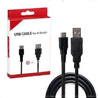 Bærbart rejse ladekabel til bærbar håndholdt spillekonsol USB-strømledning understøtter dataoverførsel