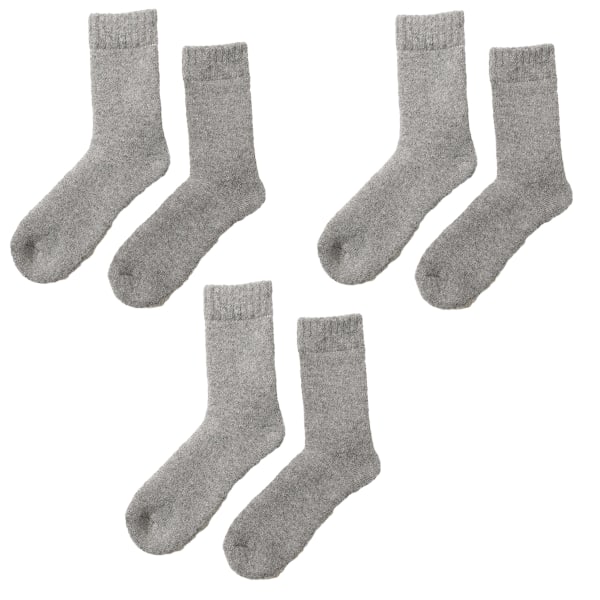 3 par høst og vinter varme sokker midt-legg sokker polstret og