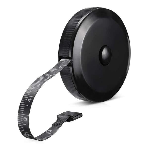 2-pack mjukt måttband infällbart måttband för kroppstyg S