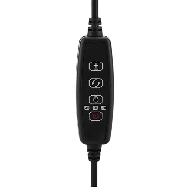 USB LED Kasvilampun Kasvatusvalo Kaksoispää Dimmable Clip Kasvilampun