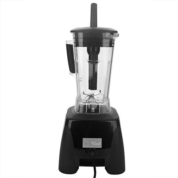 2200W Elektronisk Kommersiell Blender Matberedare Mixer Smoothie Juicer Svart US 110V