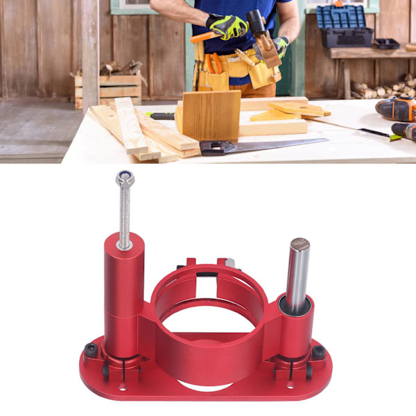 Router Løftebase Maksimal 47mm Højde Aluminium Legering Rustfrit Stål Stang Træbearbejdning Løftebord Base