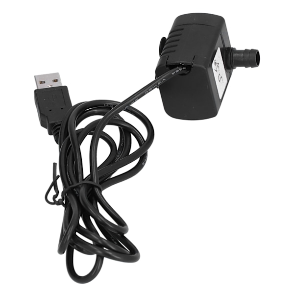 USB Vattenpump Mini Borstlös Submersible DC5V 3W för Akvarium Fontän Bevattning 0515