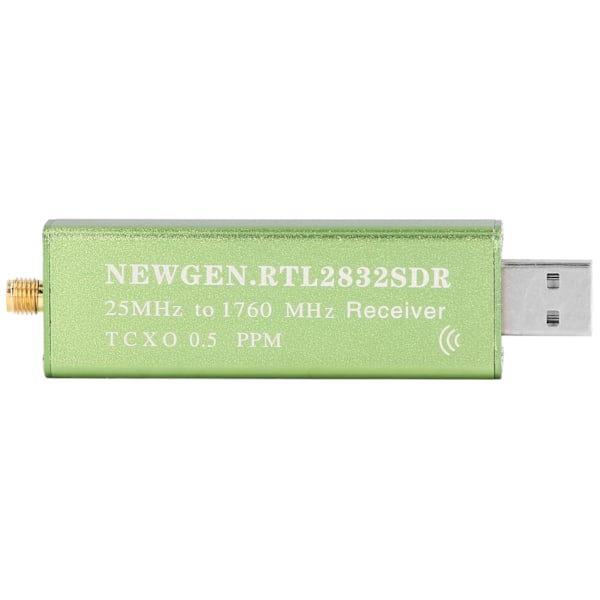 RTL SDR-mottaker 25‑1760MHz Full Band RTL2832U R820T2 Programdefinert radioskanner
