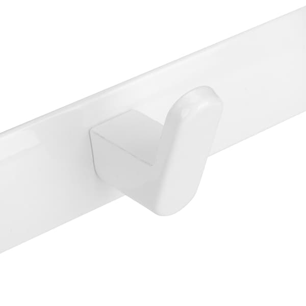 Krokar Aluminiumlegering Lättvikt Väggmonterad Krok med 6 Krokar för Sovrum Badrum Korridor