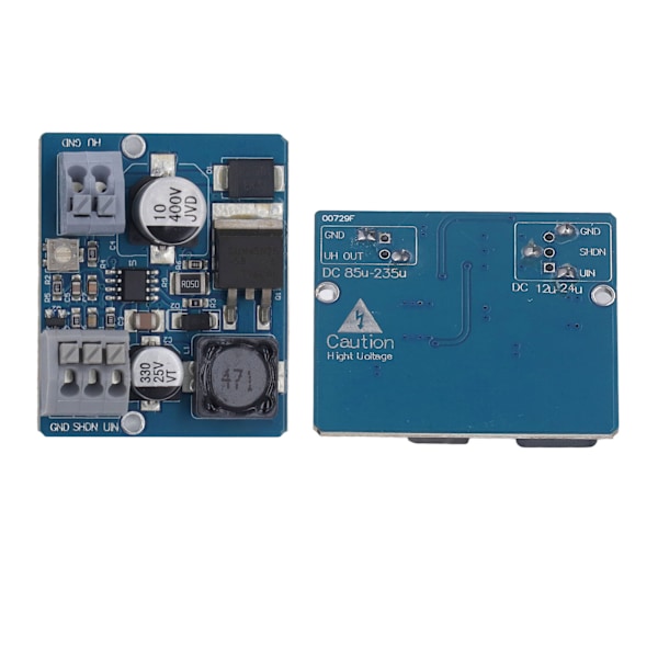 Korkeajännite Boost Step Up -muuntaja DC-DC virtalähdemoduuli Tulo DC12‑24V Ulostulo DC85‑235V