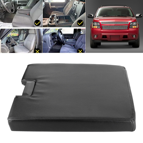 Midterkonsollåg 924835 Armlænsdæksel Udskiftning Passer til Chevy Silverado/Avalanche/Suburban