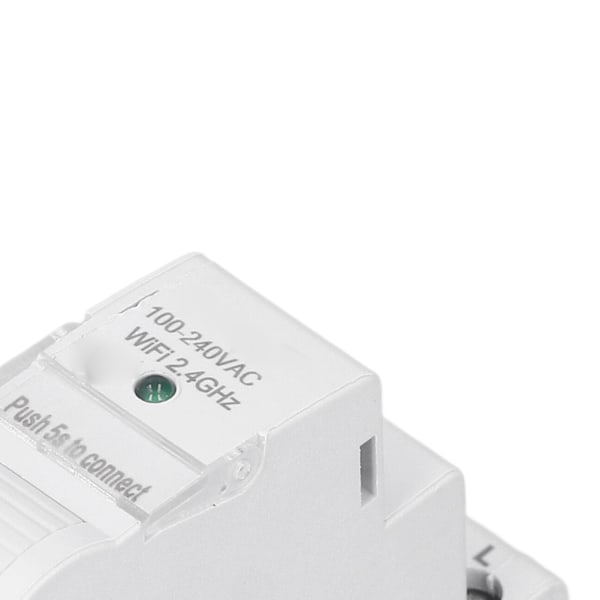 Wifi Smart Energimätare Realtid Ström Spänning Effektövervakning 1 Grupp Enkel Kontroll Elmätare AC 100‑240V