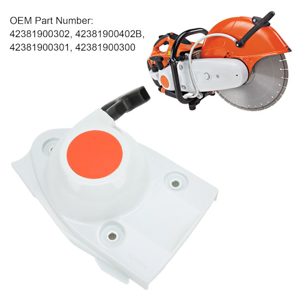 Recoil-käynnistyskokonaisuus 4238 190 0301 Vaihto-osa STIHL TS480I TS500I TS410 TS420
