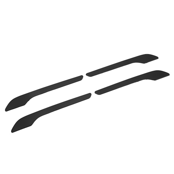 4 stk Dørhåndtak Deksel ABS Ytre Håndtak Dekorativ Beskyttelses Klistremerker Erstatning for Tesla Model 3 2017‑2020 Matt Svart