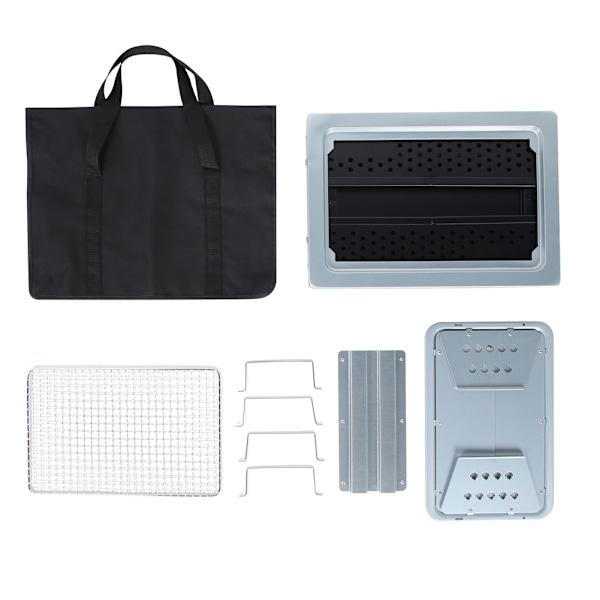 Japanilainen Keramiikka Hibachi BBQ Pöytägrilli Yakitori Grillaus Hiiligrilli 40CM