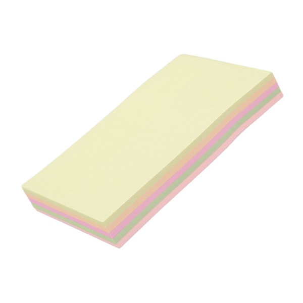 1 Förpackning 100 Ark Självhäftande Post-it-lappar Papperssida Markörer Memo Index Påminnelseflikar för Hem- och Kontorsbruk 76x50mm Morandi Typ 5 Färger