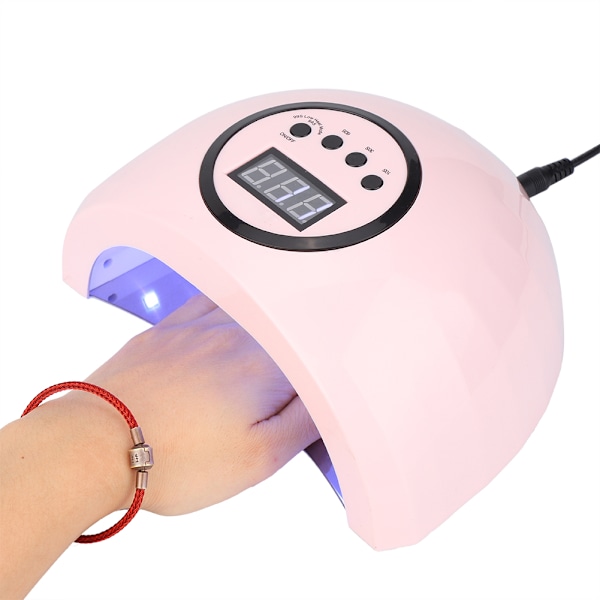 48W UV LED Justerbar Lampe Herding Negle tørker Manikyr Neglekunst Lampe 100-240VEU Plugg