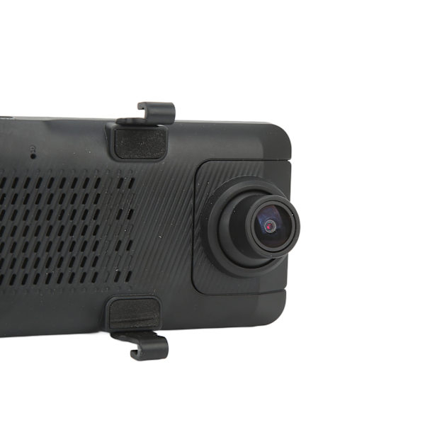 10,1 tum Spegel Dash Cam HD 4K IPS Full Touch Screen 170° Vidvinkel Dubbla Linser med Carplay Funktion för Bil