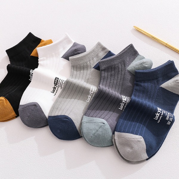 stk fargeblokkerende sokker, myke og behagelige, svetteabsorberende