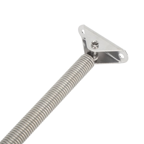 2 stk. Bådsluse Støttefjeder Rustfrit Stål Justerbar Porthole Dørlåg Fjeder til Yachter Campere 225x15mm