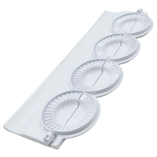 Dumpling Press, lätt att rengöra plastkonstruktion för problemfri matlagning, Ravioli Degmakare som förbättrar din matlagningsupplevelse, 1 set