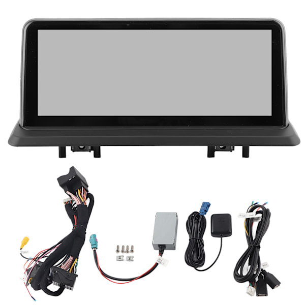 10.25 tum Touchskärm Navigation Inbyggd GPS WiFi 2+32G 3D Kartor Passar för 1-serie E81 E82 CCC CIC NBT