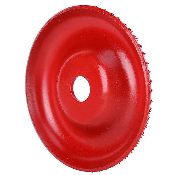 105mm Rød Slibeskive Arc Disc Slibning Formningshjul til Vinkelsliber Træbearbejdning Roterende Værktøj