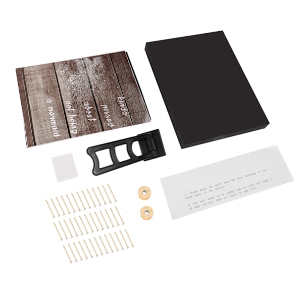 DIY-kit för nagelsträngkonst med fiskstjärnmönster, 3D-ritning, spiklindning, linjemålning, heminredning