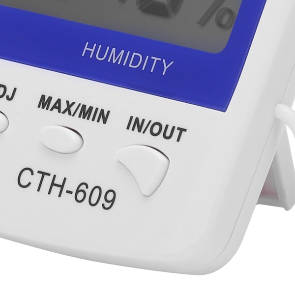 CTH‑609 Digital Termometer Hygrometer Väggmonterad Temperatur Fuktighetsmätare för Hem Gård Växthus