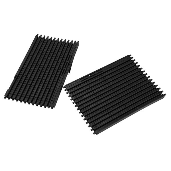 2 stk. Midterkonsoll Rulgardin Dæksel 51166954943 Gummi Udskiftning til E70 X5 SAV 2007‑2013