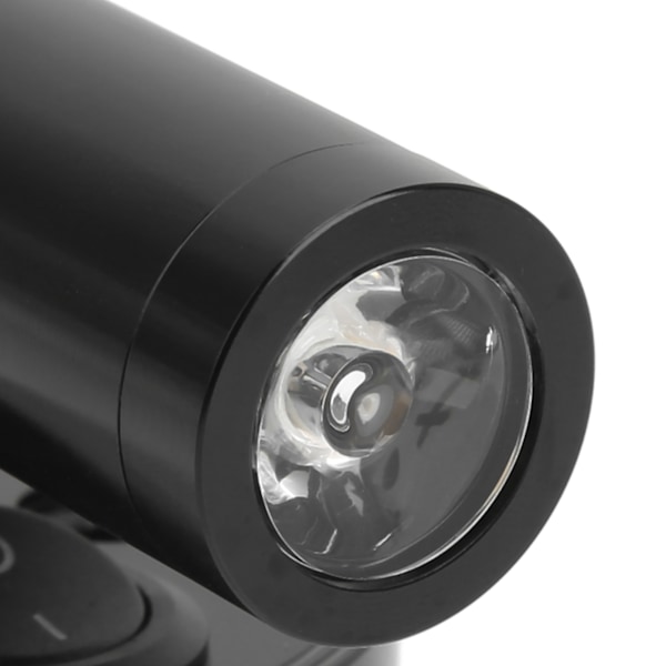 12‑24V 3W LED Læselampe Soveværelse Sengelampe Krom Aluminium Legering til Båd RV SUV Trailer Sort Varmt Hvid