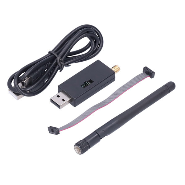 CC Debugger RF-järjestelmän ohjelmoija 2.405‑2.485GHz moduulilisävaruste antennilla ja USB-kaapelilla CC2540