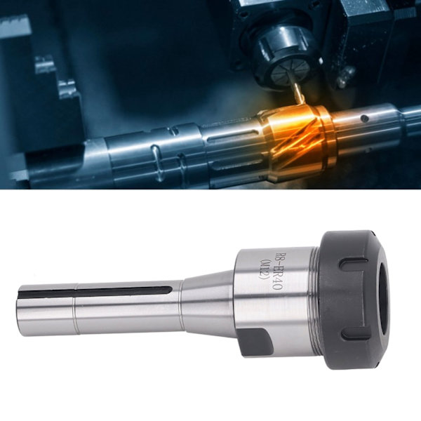 R8‑ER40 Trådchuck Verktøyholder Lahte Klemmeholder for CNC Fresing Boremaskin 8000RPM