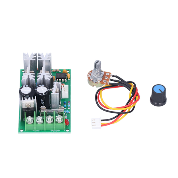 Motorhastighedsregulator Switch PWM Elektronisk Guvernør Høj Effekt Drevmodul DC10‑60V 20A