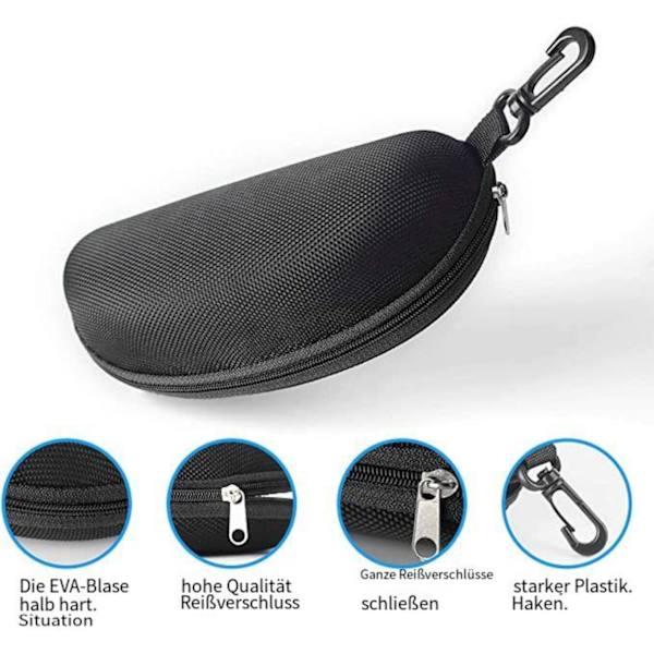 Brillenfodral, 2-pack Brillenfodral Hardcase Herrar Bärbar Skydd