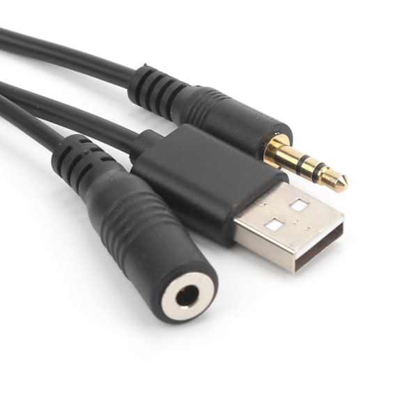 Universal Bil AUXIN Bluetooth Ljudtråd Trådlös Mikrofon Samtal Handsfree Adapter