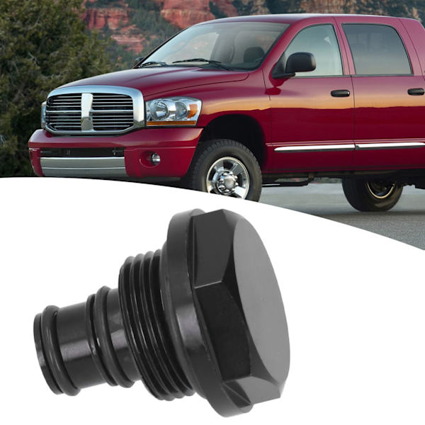 Turbo Solenoidventil Pluggutskifting for Dodge Ram Cummins HE351CW Turbo 2004‑2007 Svart