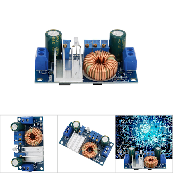 DC-DC Alastimen Moduuli Tulo 6-36VDC Ulostulo 1.25-32VDC MPPT Aurinkopaneelien Lataus