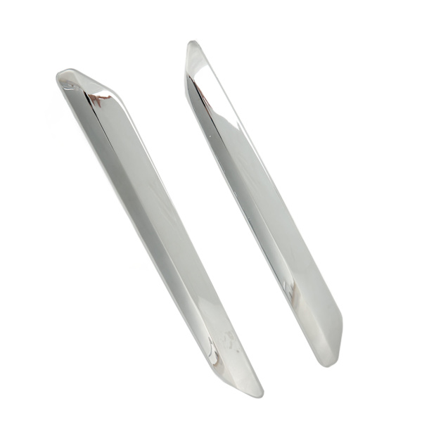 Front Bumper Trim For Citroen C5 X7 2007-2015, Bumper Cover Chrome Silver Anti Scratch Replacement With Strong Protective Function, Excellent