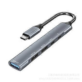 5-i-1 USB-C Hub USB 2.0 Adapter Steam Deck Dockingstation Type C til HDMI-kompatibel